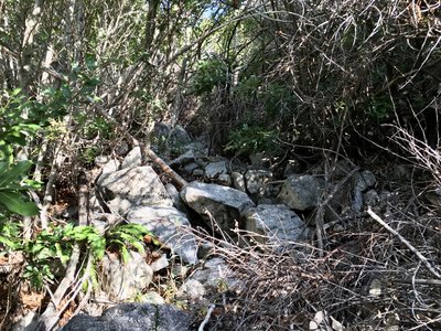 Starting trimmed route to South Ventana Cone